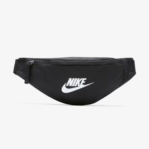 Nike Heritage Waistpack Beltbag Fanny Pack - Black White